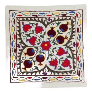 18"x18" 100% Cotton Cushion Cover. Embroidered Pillowcase. New Throw Pillow For Sale