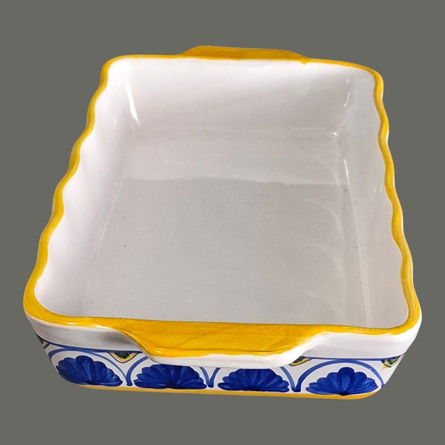 Late 20th Century Mesa International Handcrafted in Hungary Warner New Hampshire Casserole Dish For Sale - Image 4 of 8