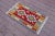 Size: 2 x 3.1 ft ( 60 x 94 cm) 23 x 37 inches Color: Organic Natural Dye ( Red,Blue,Beige,Yellow ) Material: 100% Hand...