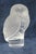 Lalique France Chouette Owl Figurine Frosted and Clear Crystal Paperweight 5198b For Sale - Image 16 of 16