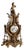 Antique Mantelpiece Clock in Bronze, France, 19th Century For Sale