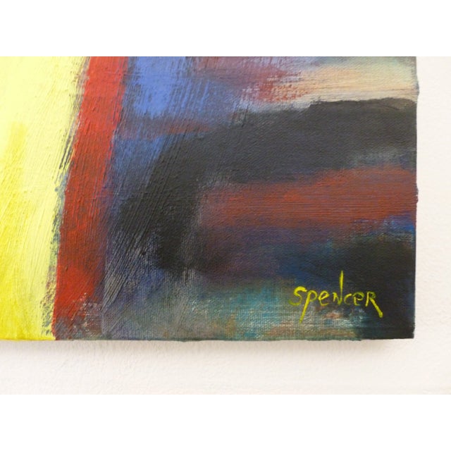 Textile "Trot" Large Abstract Horse Painting by Scott Spencer For Sale - Image 7 of 7