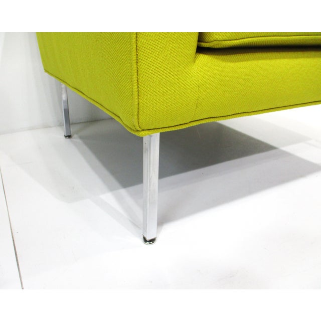 Janet Rosenblum Mid Century Lounge Cube Chair in the Style of George Nelson For Sale - Image 9 of 10