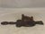 Early 20th Century Carved Wood Wall Mount Match Holder: Rope & Tassel Design For Sale - Image 5 of 10