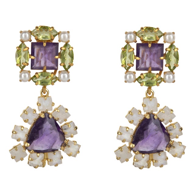 Celine Earrings (Clip On), 2 Pieces For Sale