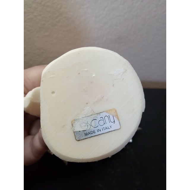 Italian Gorgeous Toscany Carrara Marble Made in Italy Bird Figurine For Sale - Image 3 of 7