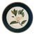 Vintage Habitat International Hand Painted Botanical Wall Trays-Pair For Sale