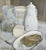 Imants Vecozols, Still Life with Fish., 1998, Oil on Canvas, in Good conditions. Designed 1990 to 1999 This piece has an...