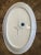 White Vintage Austria Carlsbad Blue Onion Oval Serving Platter For Sale - Image 8 of 11