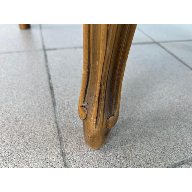 Vintage French Louis XV Style Dining Chairs – Set of 6 For Sale - Image 11 of 11