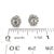 Natural Sapphire Diamond Earrings 14k Gold 1.25 TCW Certified For Sale - Image 11 of 11
