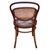 Late Victorian Bent Oak & Cane Nr. 8256 Armchair Attributed to DLG Thonet For Sale In Los Angeles - Image 6 of 8