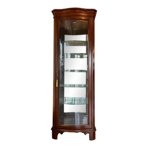 Late 20th Century Vintage Lighted Display Cabinet