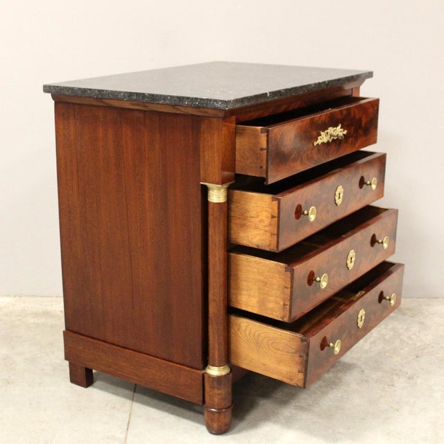 Empire Chest of Drawers, 19th Century For Sale - Image 6 of 13
