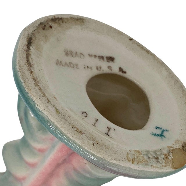 Ceramic Pair of Mid 20th Century Matching Mini Pink Flamingo Ceramic Tabletop Figures by Brad Keeler For Sale - Image 7 of 14