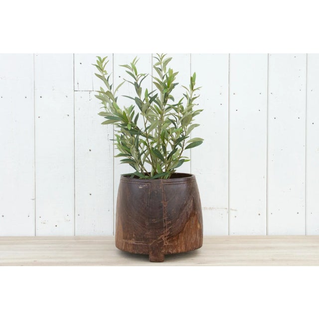 Okali Vintage Textured Naga Rice Bowl For Sale - Image 9 of 10