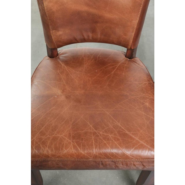 Dining Chairs in Cowhide Leather, Set of 4 For Sale - Image 6 of 17