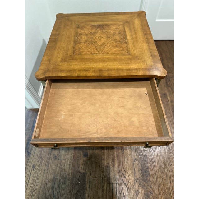 Baker Furniture Company 1980s Baker Limited Edition End Tables - a Pair For Sale - Image 4 of 12