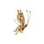1990s 14k Yellow Gold Entremblant Butterfly Brooch With Diamonds & Gemstone Accents For Sale - Image 4 of 6