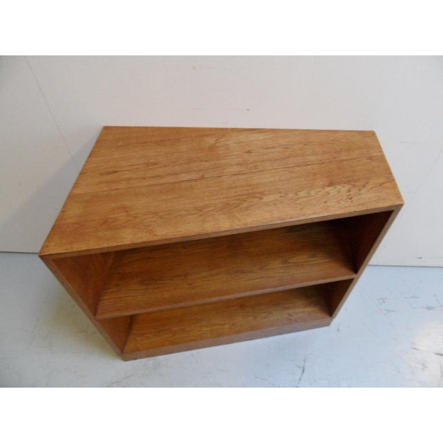 Vintage Open Bookcase in Oak, 1950s For Sale - Image 4 of 10