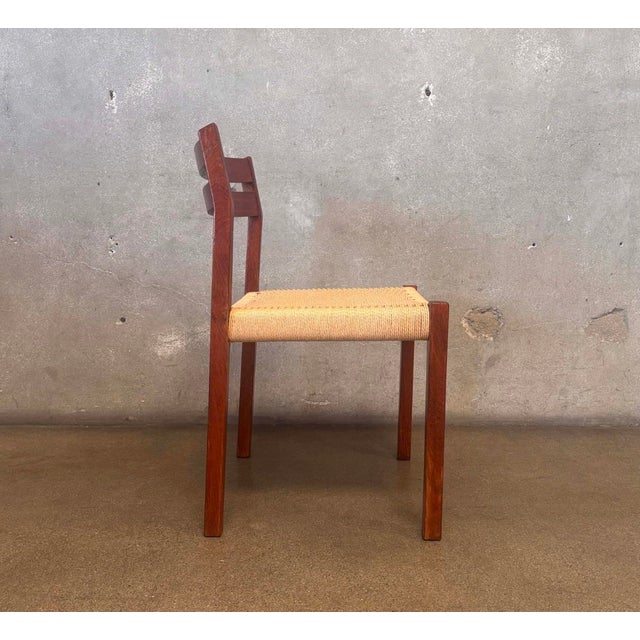 MCM Authentic Moller Model 404 Chair For Sale - Image 9 of 9