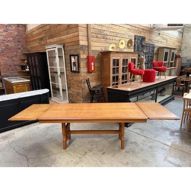 Extendable Table by Guillerme and Chambron for Votre Maison, 1970s For Sale - Image 18 of 18