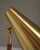 Mid-Century Scandinavian Table Lamp in Brass and Oak attributed to Falkenbergs, 1950s For Sale - Image 4 of 8