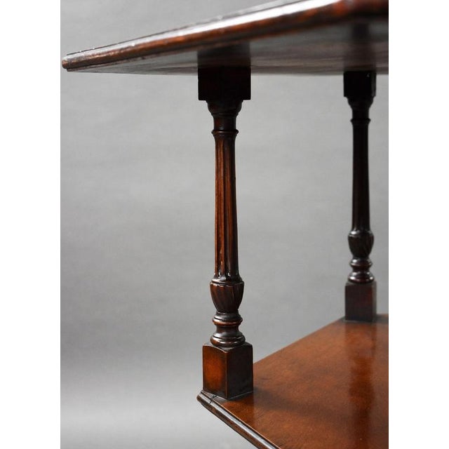 George III Mahogany Hexagonal Table, 1800 For Sale - Image 4 of 6
