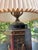 1960s Vintage Frederick Cooper Chinoiserie Black & Gilt Hexagonal Table Lamp For Sale - Image 5 of 8
