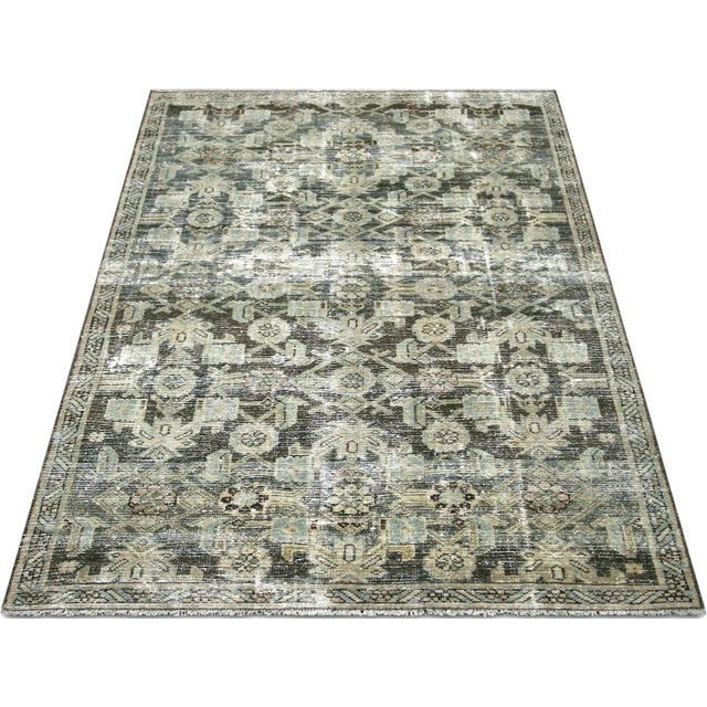 1940s 1940s Persian Melayer Rug For Sale - Image 5 of 5