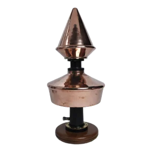 1970s Large Nautical Copper Sculpture, Originally Part of a Ship's Antenna