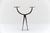 Hand-forged brutalist iron candle holder, 1960s Austria