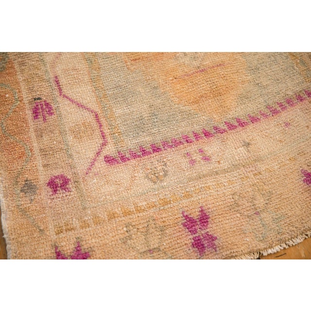 1960s Vintage Distressed Oushak Square Rug - 2'11" x 3'6" For Sale - Image 5 of 9