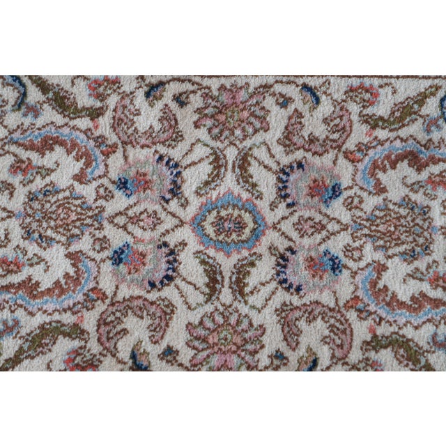 Karastan 100% Wool Oriental Palmette Animal 738 Area Rug Runner Mat 2.5' X 9' For Sale - Image 11 of 13