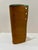 Vintage Studio Pottery Pierced Cylinder Vase Brown Turquoise Ceramic 13.5 For Sale - Image 4 of 8
