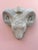Vintage Cast Stone Rams Head Wall Brackets For Sale In Miami - Image 6 of 11