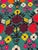 Finely woven cotton-ground Vintage Suzani with hand-embroidery. Fine floral design. This Suzani embroidery has the most...