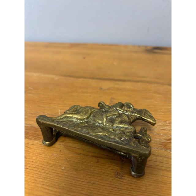 Celebrate the rich traditions of the English countryside with this Vintage Brass Letter Rack, a beautifully crafted piece...