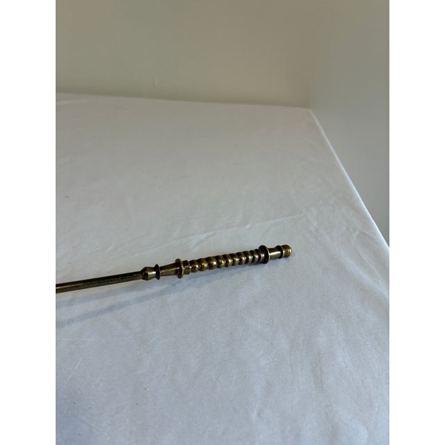 Mid-Century Modern Vintage Brass Figural Angel Candle Snuffer For Sale - Image 3 of 8