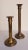 Brass Candleholders, 1960s, Set of 4 For Sale - Image 4 of 5