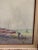 1980s "Red Boats" Impressionist Style Beach Scene Painting by Tom Perkinson, Framed For Sale In Los Angeles - Image 6 of 11