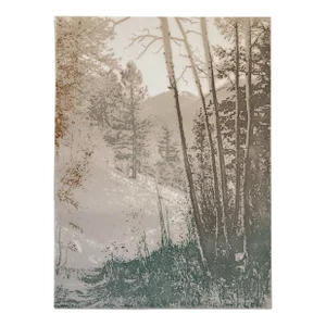 1970s Paula Crane Peaceful Valley Embossed Etching