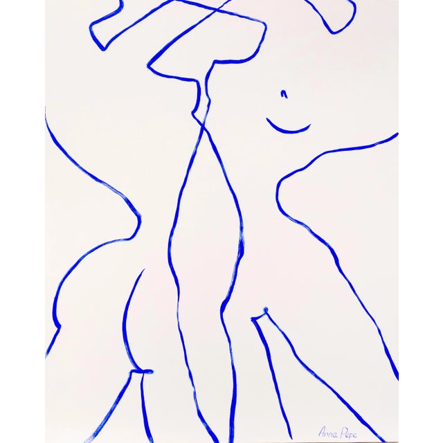 Acrylic on Canvas Painting "Dance" by Anna Pepe For Sale - Image 6 of 6