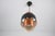 Copper and Black Pendant Lamp by Jo Hammerborg for Fog & Mørup, 1960s For Sale - Image 4 of 11