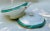 Pair of Mid 19th Century French Porcelain Tureens W/ Turquoise Trim For Sale - Image 10 of 18