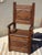 Louis XIII Wooden Chest Armchair For Sale - Image 12 of 14