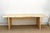 Sun-Bleached 96" Long Live Edge Table For Sale - Image 11 of 15