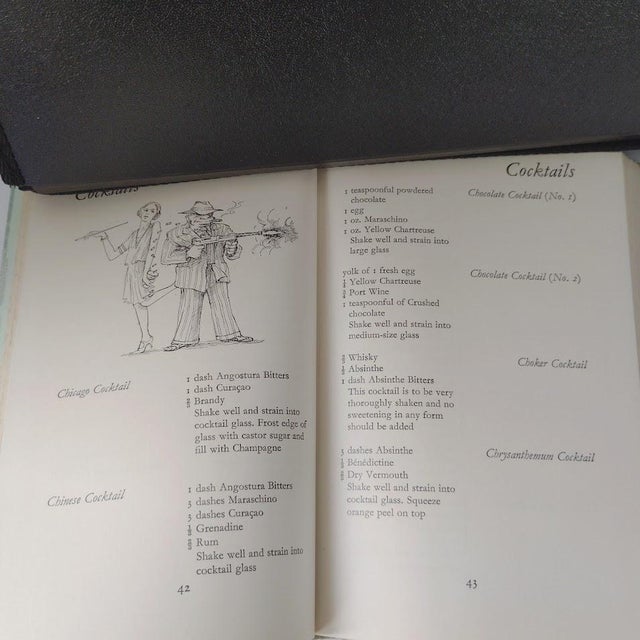 White The Savoy Cocktail Book by Harry Craddock, 1965 Edition Published by Constable and Company For Sale - Image 8 of 8