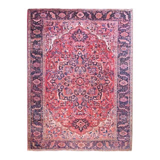 Mid 20th Century Persian Heriz Rug For Sale