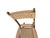 Wood Vintage Hans Wegner Style MCM Folding Rope Chair Danish Modern For Sale - Image 7 of 11